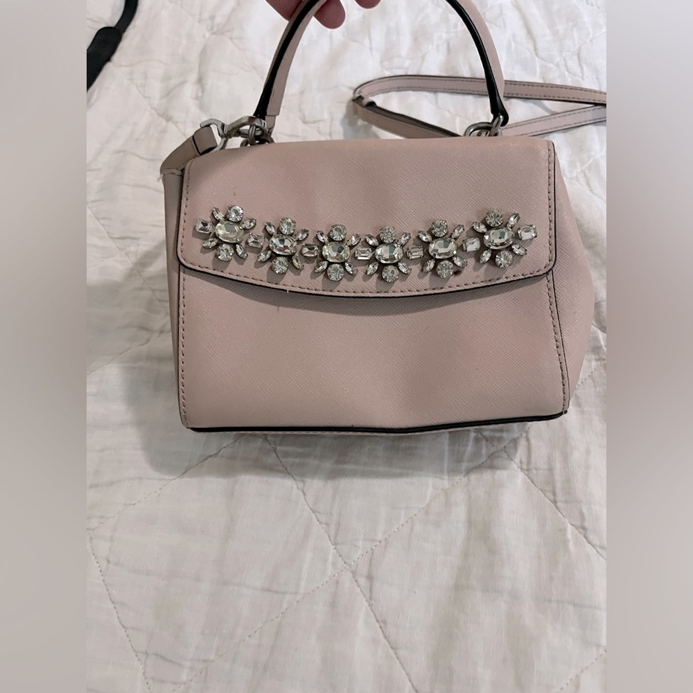 Pink Michael Kors crossbody bag